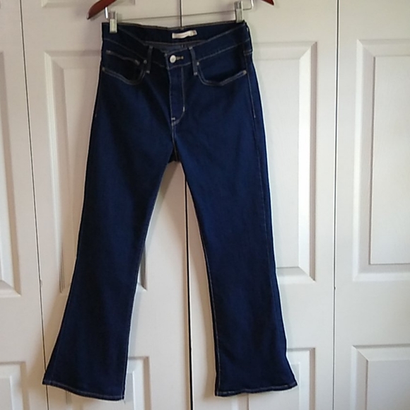 Levi's Jeans | Levi's Slimming Boot Cut Size 30 Hemmed for A 25 Inseam | Color: Blue | Size: 30 | Cjhaines16's Closet